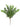 Realistic 10-inch green cedar pick with faux evergreen foliage and wired stem