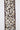 Cream linen leopard print wired ribbon unrolled