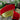 Lush red d. stevens velvet wired ribbon with metallic light gold backing, 2.5 inches wide by 10 yards, displayed on a spool with gold trim.