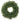 Back side of 36-inch pre-lit wild pine Christmas wreath with realistic artificial pine branches, durable metal frame, and 200 warm white LED lights for holiday decorating.