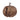 Light natural mango wood pumpkin with carved ridges and a whitewashed stem, measuring 4.75 inches high and 5 inches in diameter.
