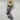 Navy Animal Stripe Jacquard Ribbon - 4" x 10yds (d. stevens)