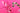 Embroidered candy cane and bow on a pink fabric background