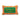 Champagne Problems needlepoint pillow front view with green center panel, orange patterned border, and mustard piping
