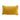 Champagne Problems needlepoint pillow back view with mustard velvet backing and embroidered Furbish logo