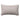Rectangular pillow with textured edge on a white background
