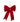Large red velvet bow ornament with layered loops, long notched tails, and a hanging loop for Christmas décor.