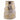 White Satin Ribbon w/ Gold Embossed Trees & Snowflakes, 2.5" x 10Y