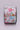 Wired Christmas ribbon featuring pastel mugs and sweet treat print