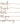 Set of five gold wire herb markers for indoor and outdoor gardens