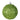 4" Lime Green Sequin & Glitter Ball Ornament