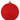 4" Smooth Flocked Ball Ornament