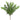 Realistic 10-inch green cedar pick with faux evergreen foliage and wired stem