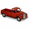 10-inch vintage-style red metal farmhouse truck with open bed