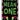 "You're A Mean One" Sign - Glitter Black/Lime/Red/White