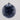Blue & White Chinoiserie Glass Ball Ornaments, 120mm (Set of 2)