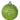 4.75" Lime Green Sequin & Glitter Ball Ornament