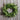 12-inch faux cedar wreath with realistic green branches on rustic wood background