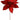 Poinsettia - Textured Red - 15.5L x 10.25"