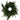 16-inch green mixed pine wreath with layered artificial evergreen foliage