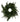 16-inch green mixed pine wreath with layered artificial evergreen foliage