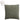 Knitted Fur Pillow, Green & White, 16"Wx16"L