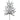 19" Snowed Fir Pine Spray