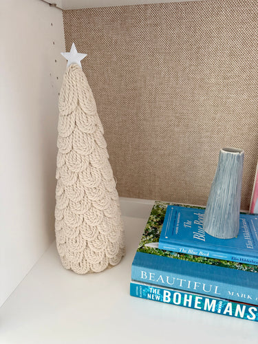 16.1" Rope Cone Tree