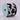 2.5"X10YD Fuzzy Cow Print Ribbon (White/Black)