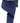 2.5"X10YD FUZZY ROYAL BURLAP NAVY BLUE