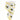 Honey Bee Wired Burlap Ribbon – White, 2.5 Inch x 10 Yards