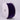 Purple Velvet Ribbon w/ Satin Backing 2.5" x 10yd