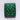Velvet Ribbon - Damask Emerald 2.5" x 10yd