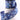 Winter Snowflake Ribbon – Navy Faux Linen with White Print - 2.5"x10yd (d. stevens)