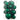 Green Pearlized Plastic Ball Ornaments (Box of 14)
