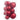 Red Pearlized Plastic Ball Ornaments (Box of 14)