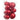 Red Shiny Plastic Ball Ornaments (Box of 14)