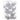 Shiny Silver Plastic Ball Ornaments (Box of 14)