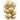 Gold Shiny Plastic Ball Ornaments (Box of 14)