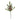 20" Green Glittered Pine w/ Red Foam Berries Spray
