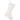 Cream Waffle Weave/Fur Stocking, 20"