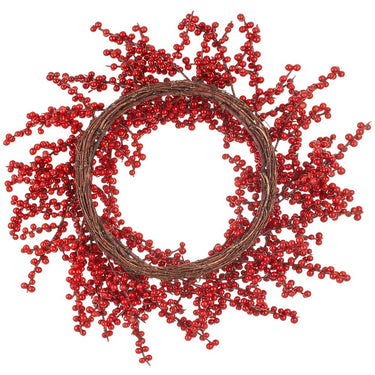 23" Red Berry Wreath