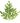 23" Emerald Green Glitter Bay Leaf Spray