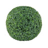 24 inch artificial boxwood ball topiary extra large green sphere dense realistic faux plant decor