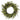 24"DIA MIXED GEORGIA PINE WREATH 2-TONE GREEN/NATURAL