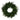 24-inch real-touch cedar, mixed pine and juniper wreath with layered green evergreen foliage