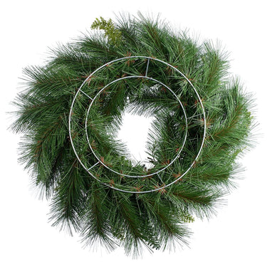 24" Mixed Pine Wreath