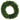 24" Green Tea Leaf Wreath