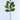 Moss green velvet leaf spray with 26.5 inch brown wire stem.