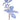 Blue & White Chinoiserie Magnolia Leaf Spray, 27"L